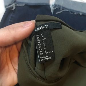 Forever 21 Tops - 💕OLIVE GREEN TANK TOP💕 Forever 21 Tops - 💕OLIVE GREEN TANK TOP💕